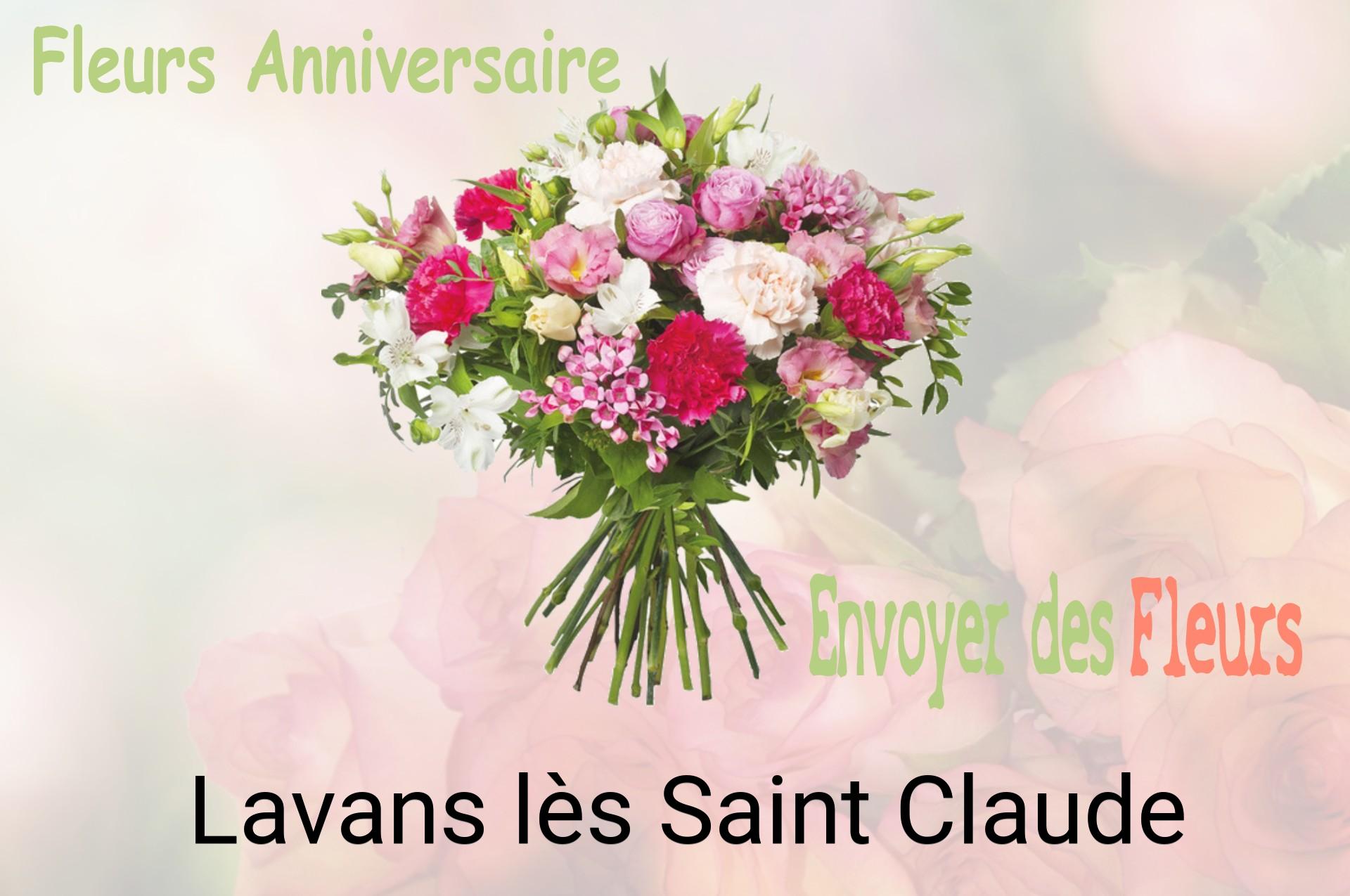 Bouquet de fleurs d’anniversaire livré à Lavans-lès-Saint-Claude
