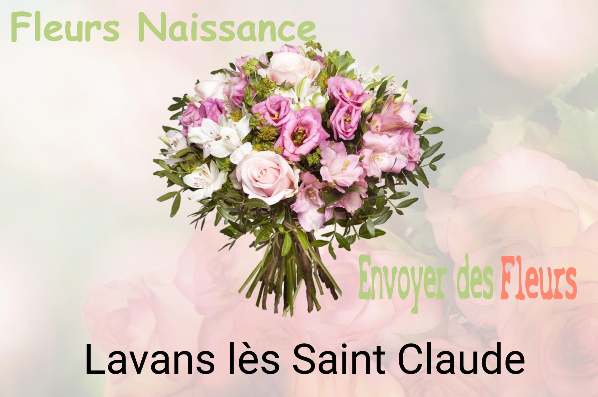 Bouquet de fleurs de naissance livré à Lavans-lès-Saint-Claude